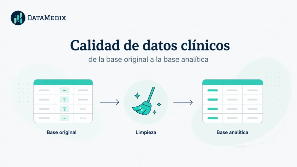 limpieza y calidad de datos en investigacion clinica