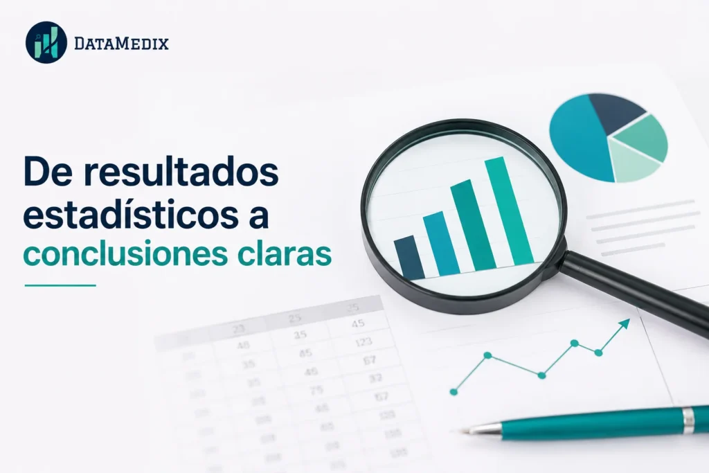 resultados estadisticos a conclusiones