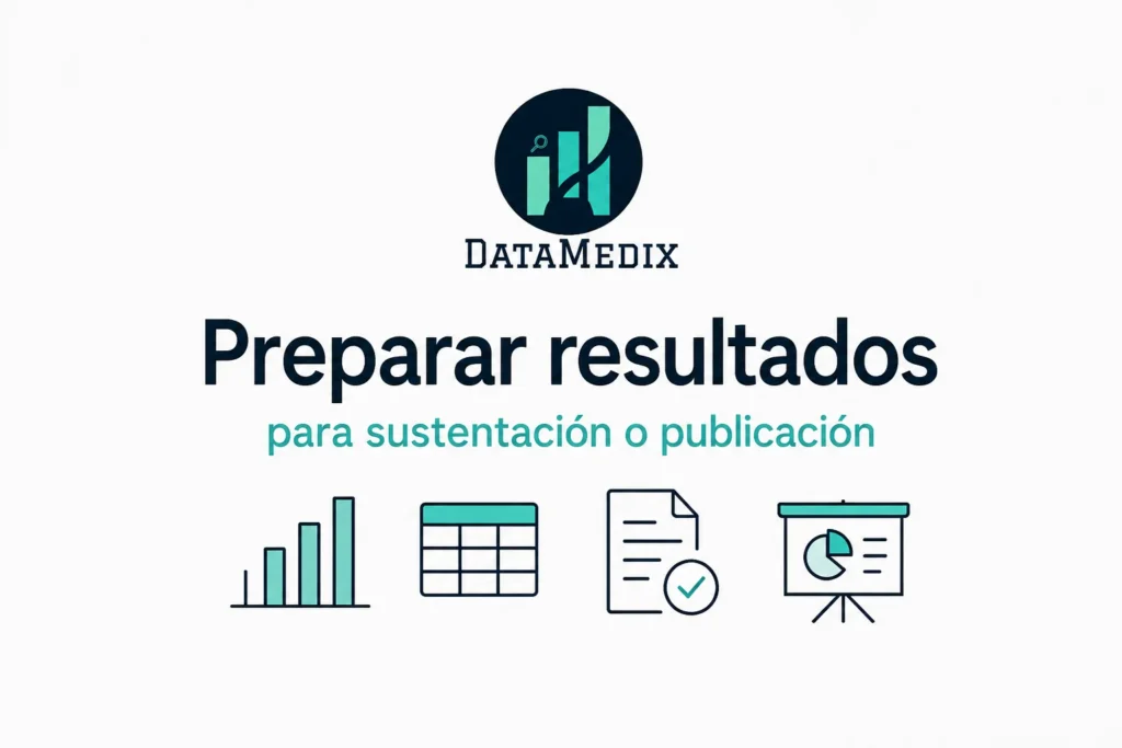 preparar resultados para sustentacion