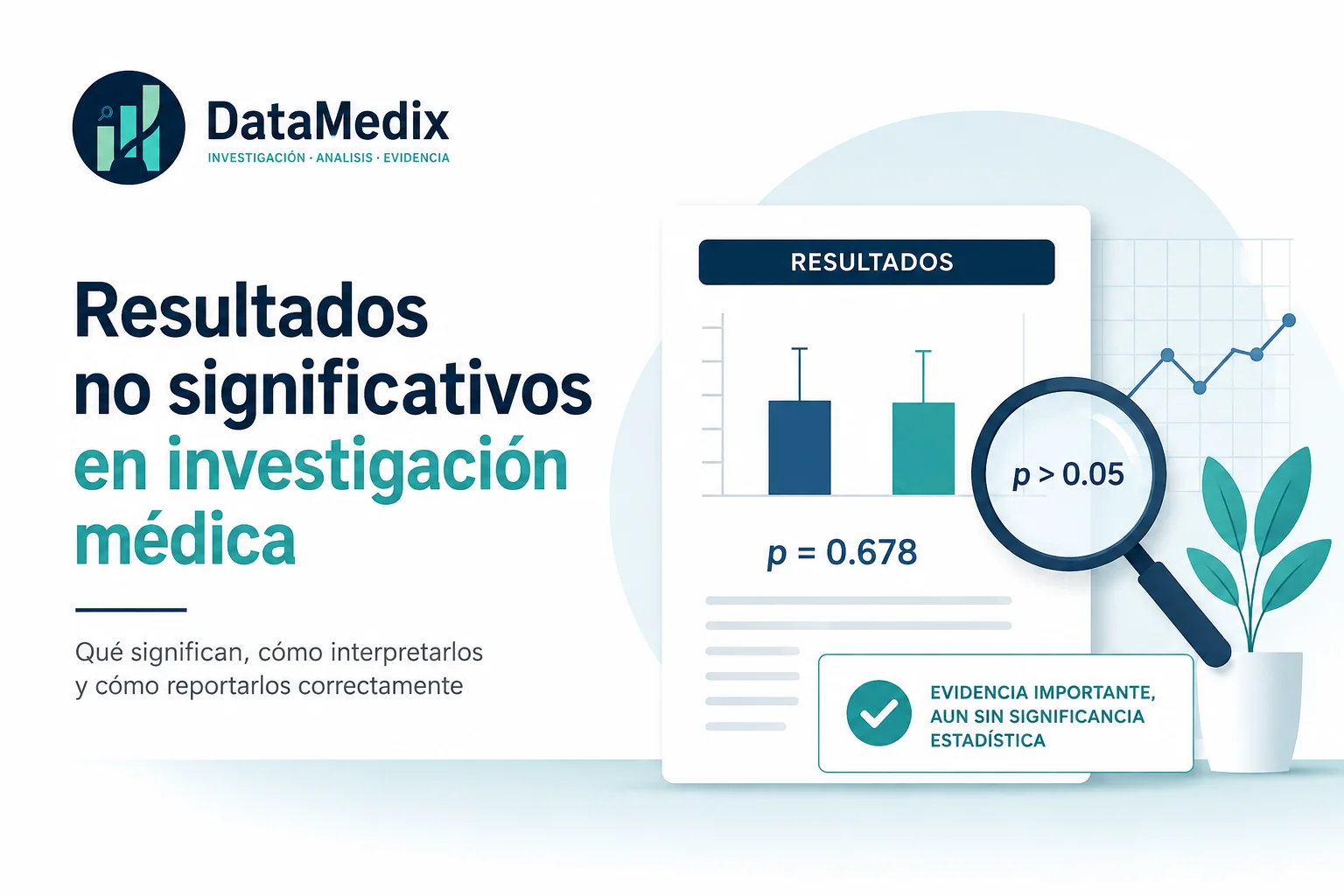 resultados no significativos investigacion medica