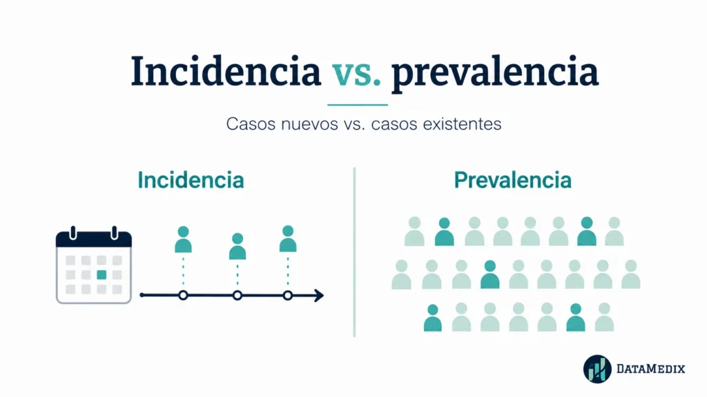 diferencias entre incidencia y prevalencia