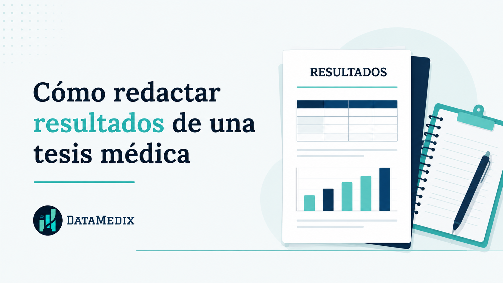 Cómo redactar resultados de una tesis médica