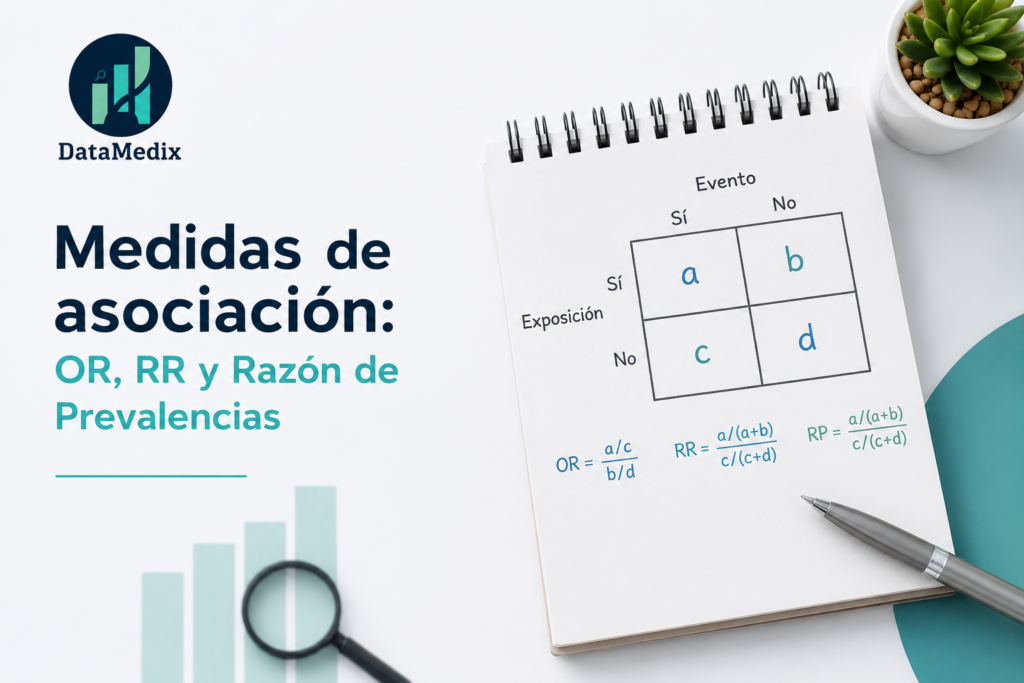 Medidas de asociación OR, RR y razón de prevalencias