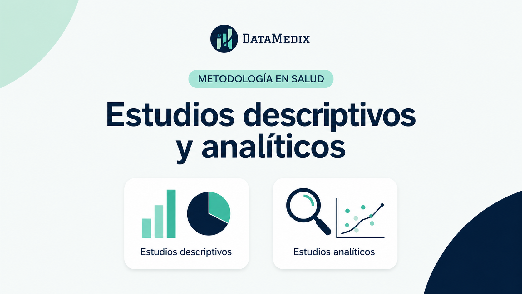 Estudios descriptivos y analíticos diferencias