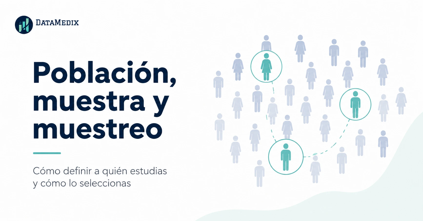 población, muestra y muestreo en investigación médica