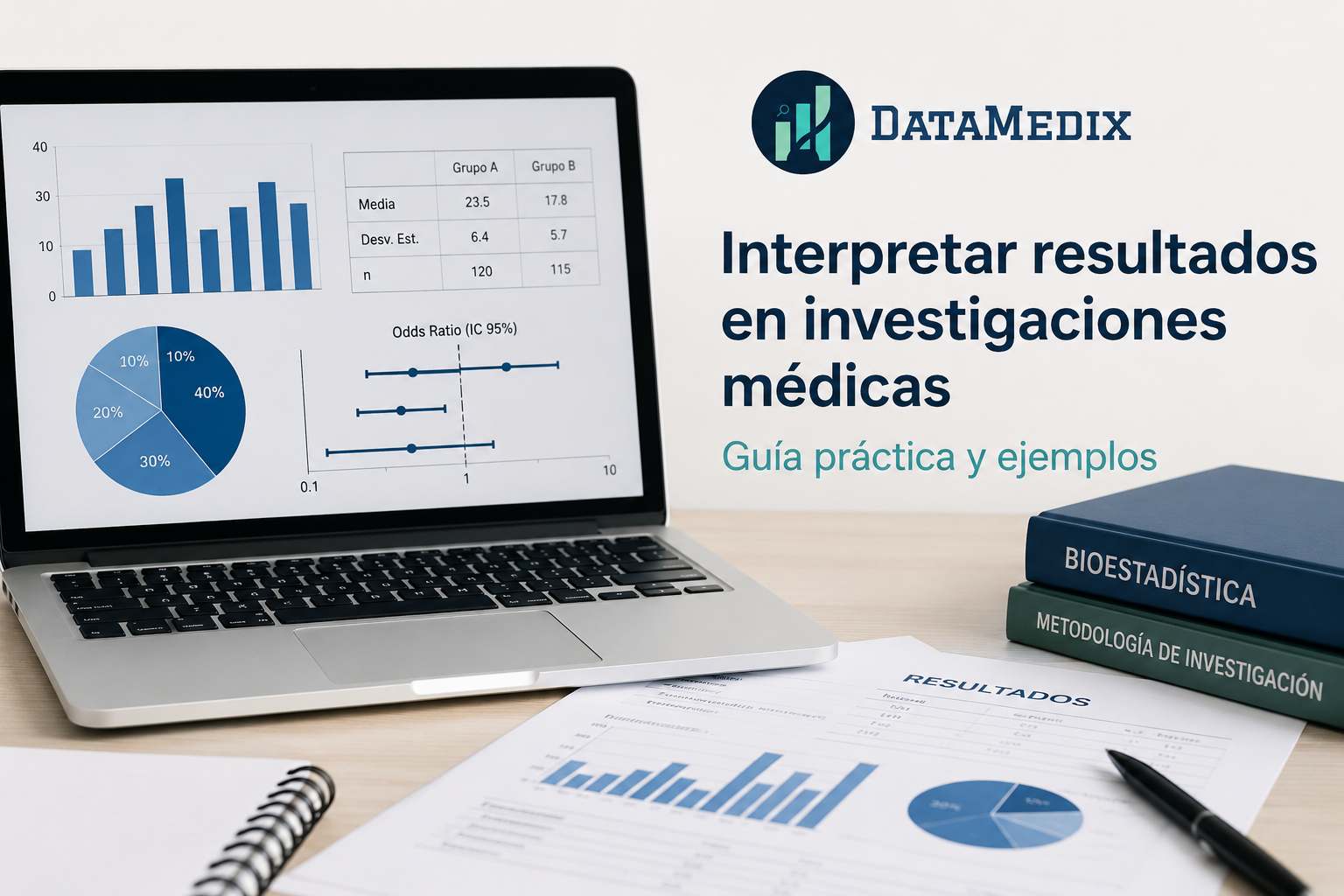 como interpretar resultados estadísticos en investigación médicas