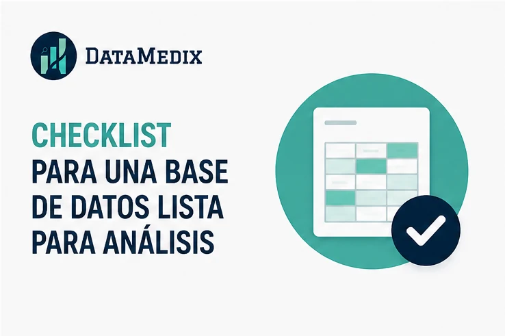 base de datos esta lista para analisis