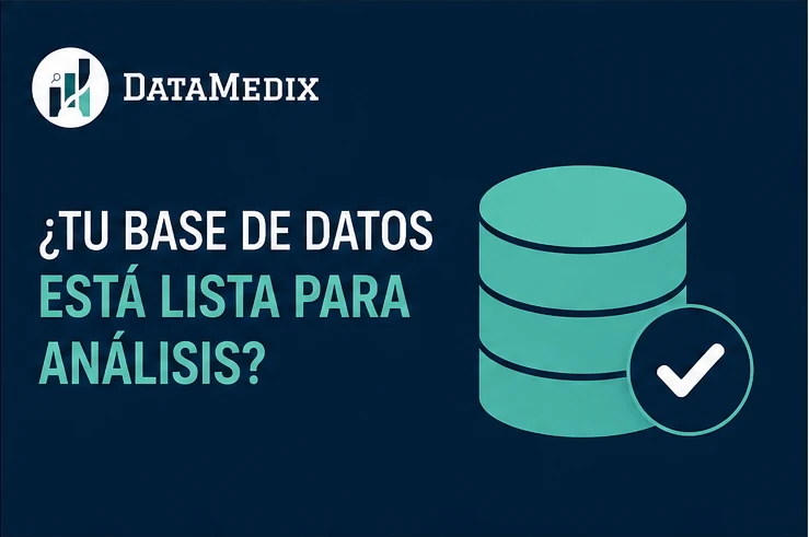 base de datos esta lista para analisis